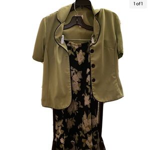 Womens 2 piece skirt set